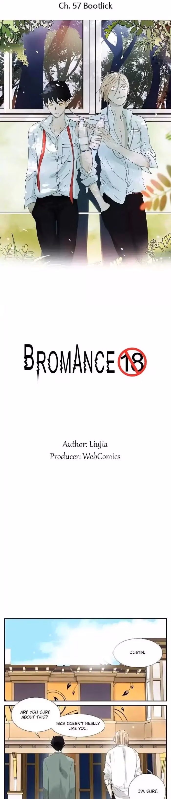 Bromance Chapter 57 page 1 - 