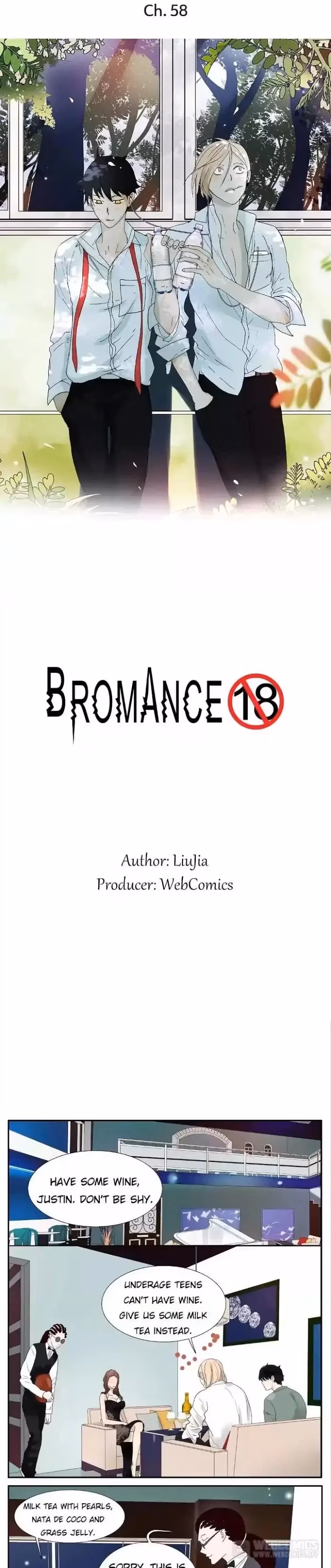 Bromance Chapter 58 page 1 - 