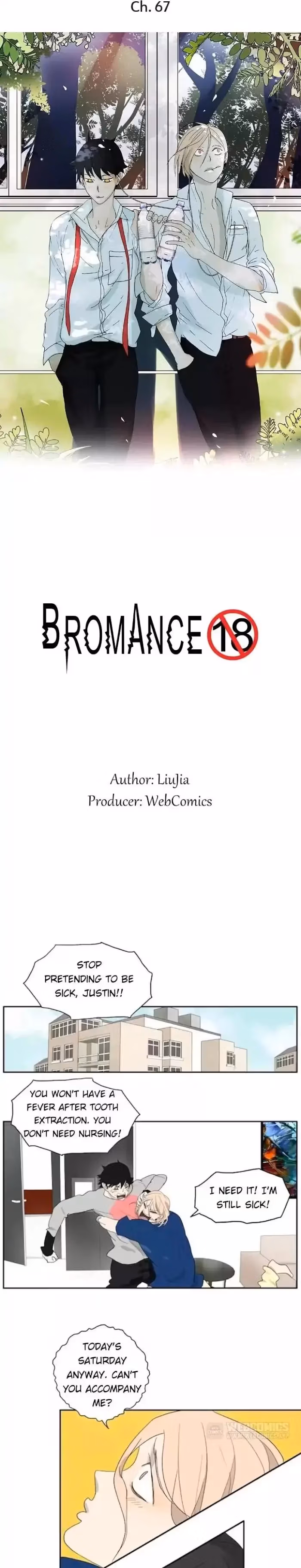 Bromance Chapter 67 page 1 - 