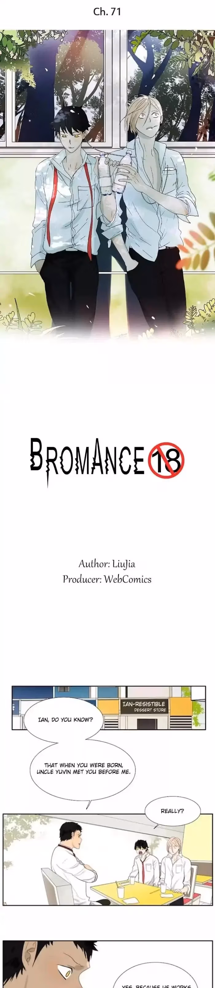 Bromance Chapter 71 page 1 - 