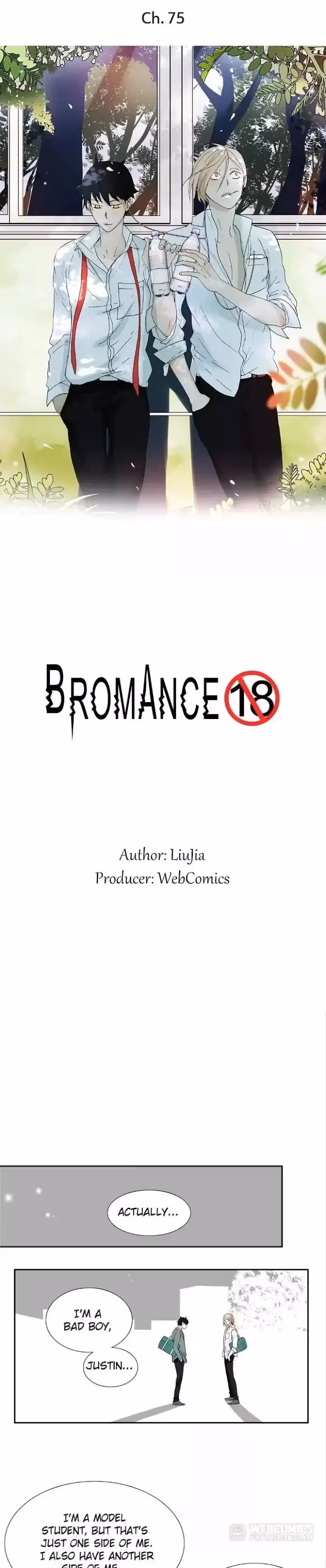 Bromance Chapter 75 page 1 - 