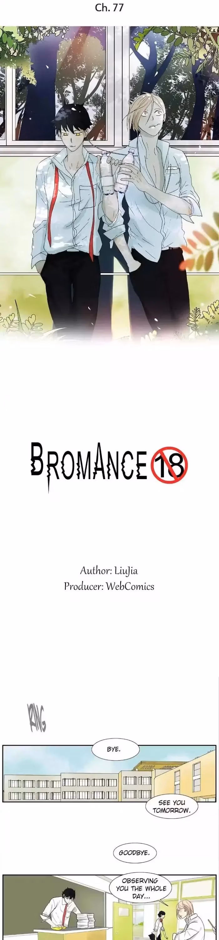 Bromance Chapter 77 page 1 - 