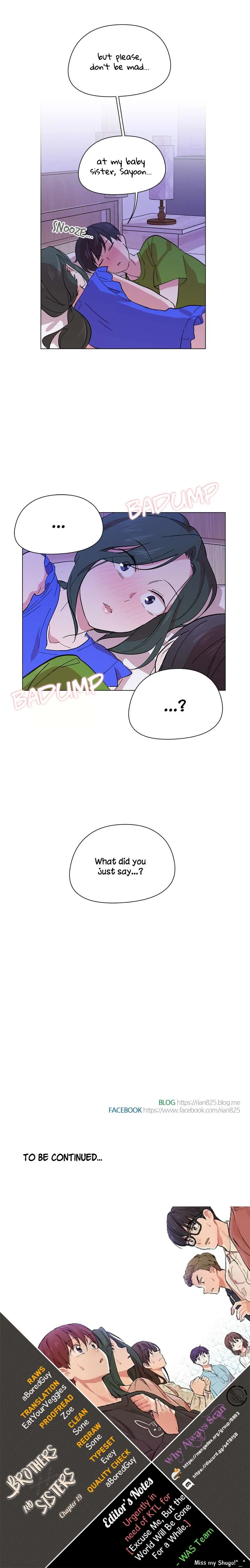 Brothers And Sisters Chapter 23 page 13 - 
