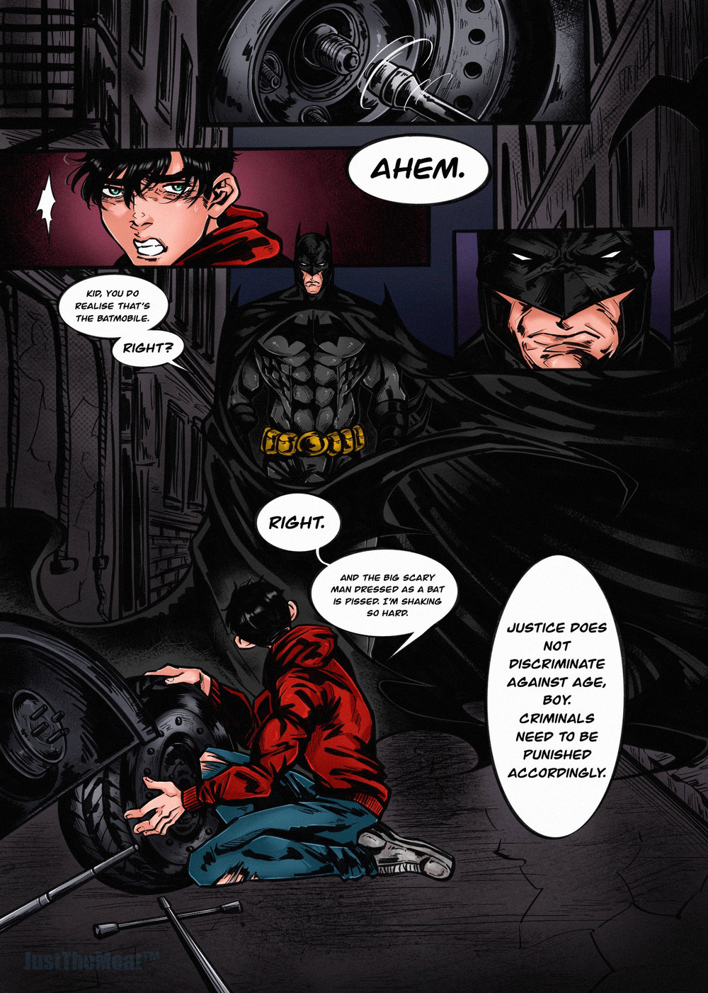 Bruce x Jason Chapter 1 page 1 - 