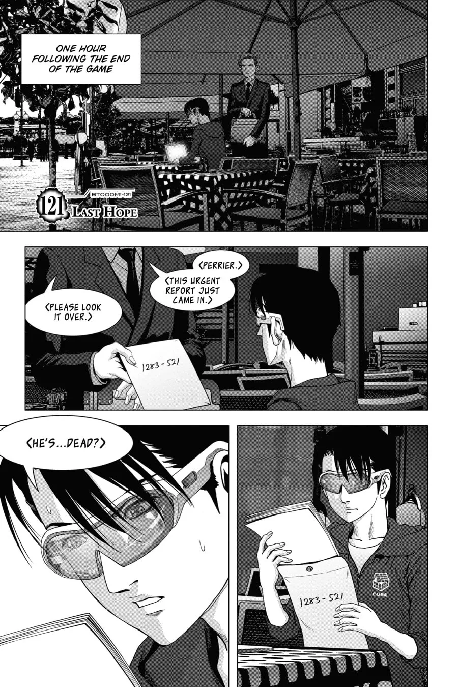 Btooom! Chapter 121 page 1 - 