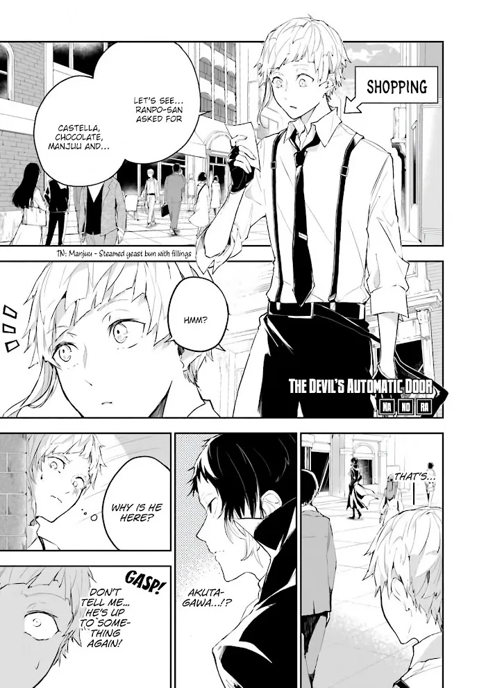 Bungou Stray Dogs Official Anthology Chapter 4 page 2 - 