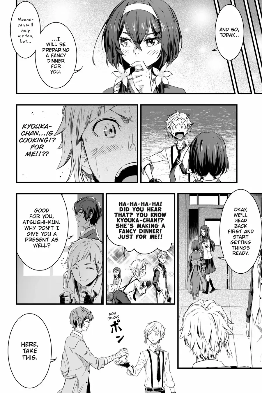 Bungou Stray Dogs Official Anthology Chapter 44 page 4 - 