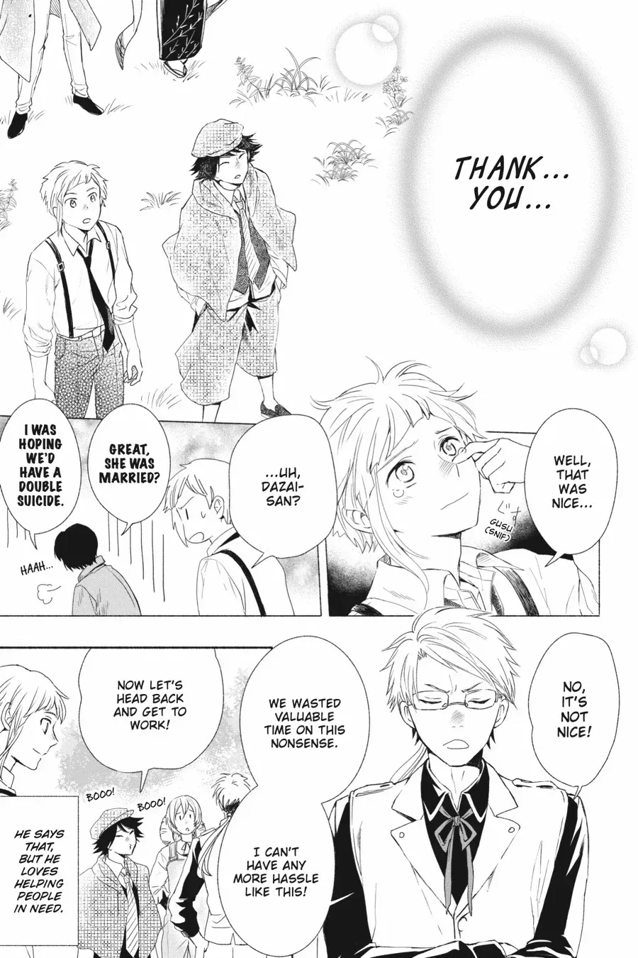 Bungou Stray Dogs Official Anthology Chapter 49 page 8 - 