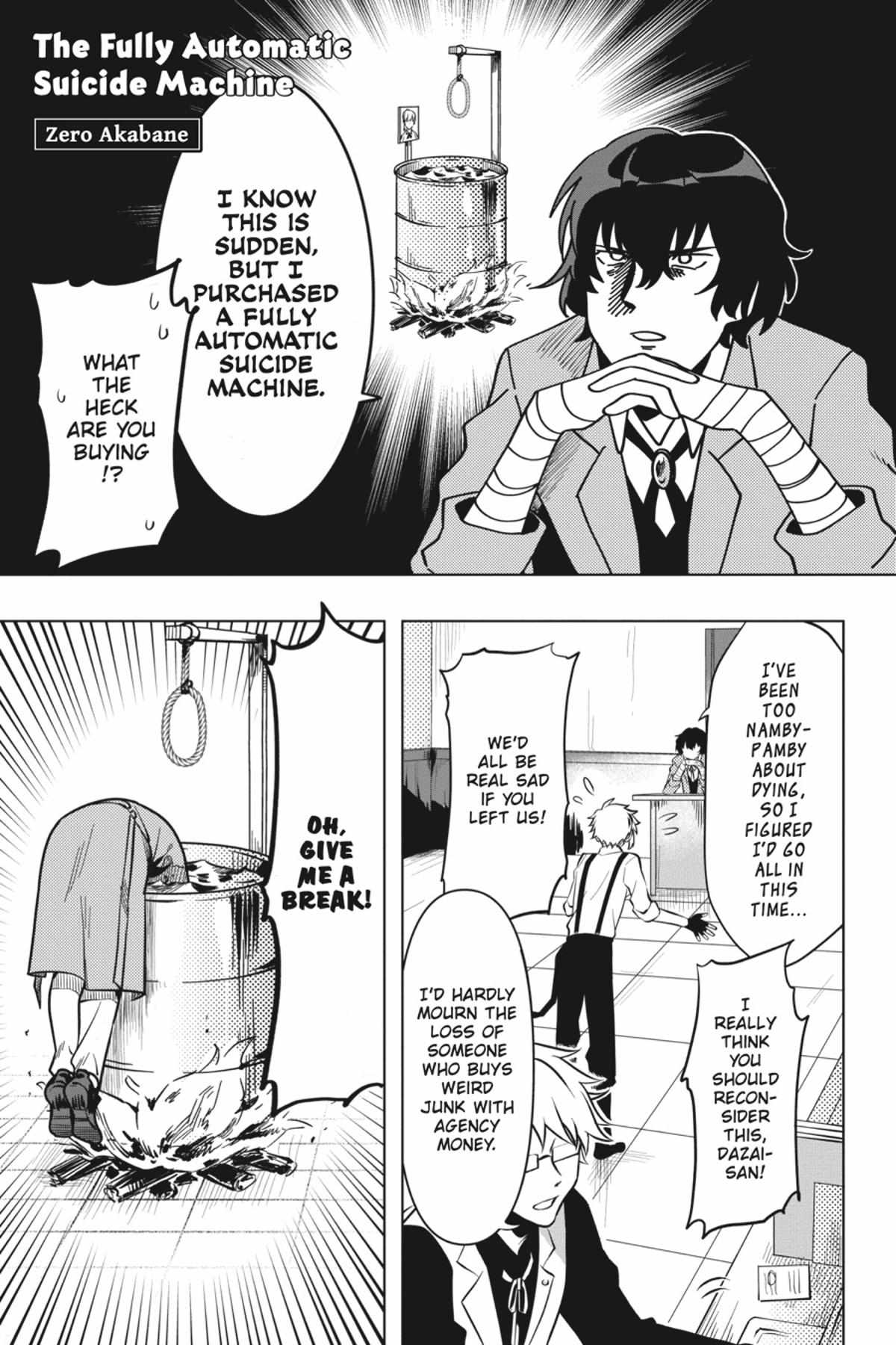 Bungou Stray Dogs Official Anthology Chapter 51 page 2 - 
