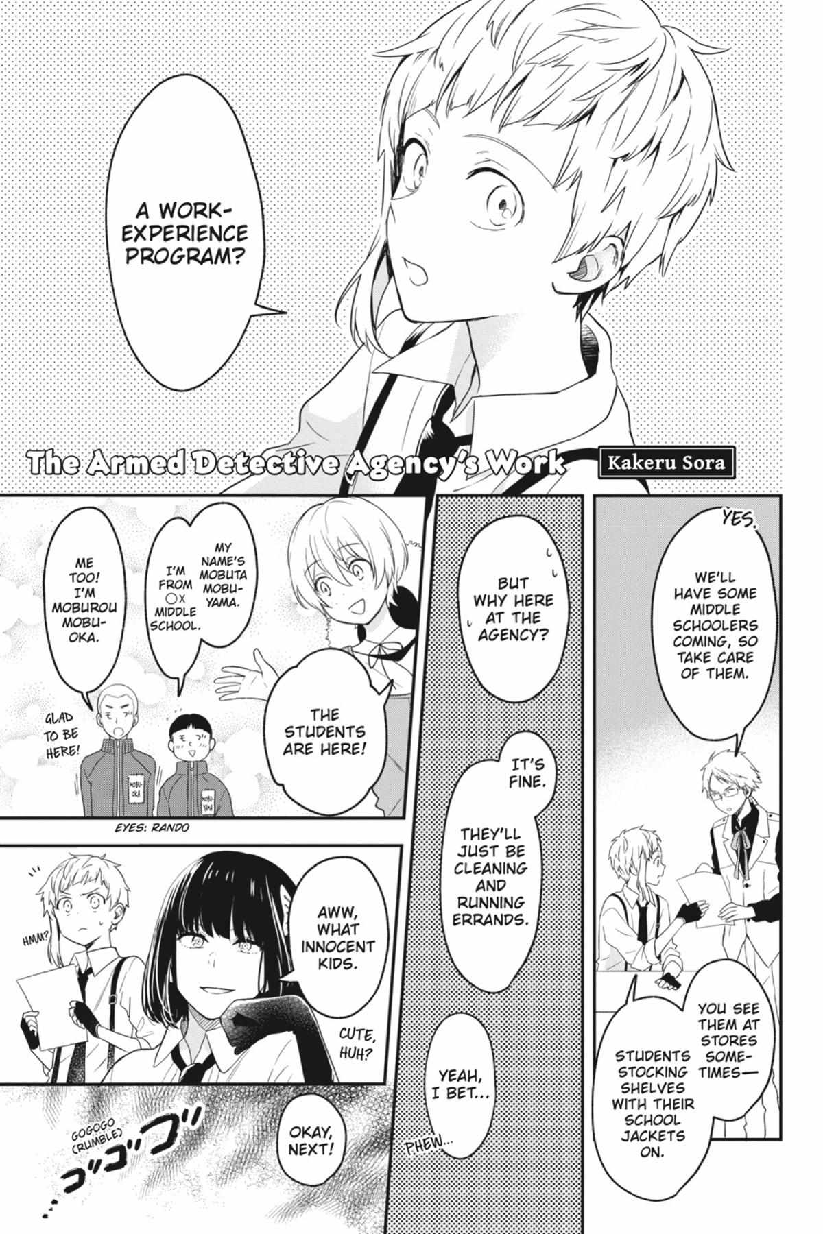 Bungou Stray Dogs Official Anthology Chapter 57 page 7 - 