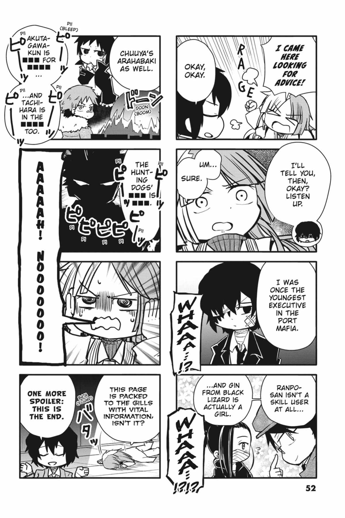 Bungou Stray Dogs Official Anthology Chapter 61 page 5 - 