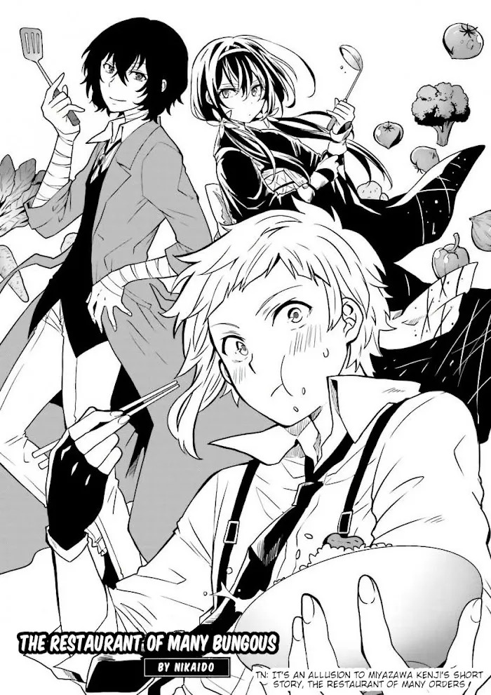Bungou Stray Dogs Official Anthology Chapter 8 page 1 - 