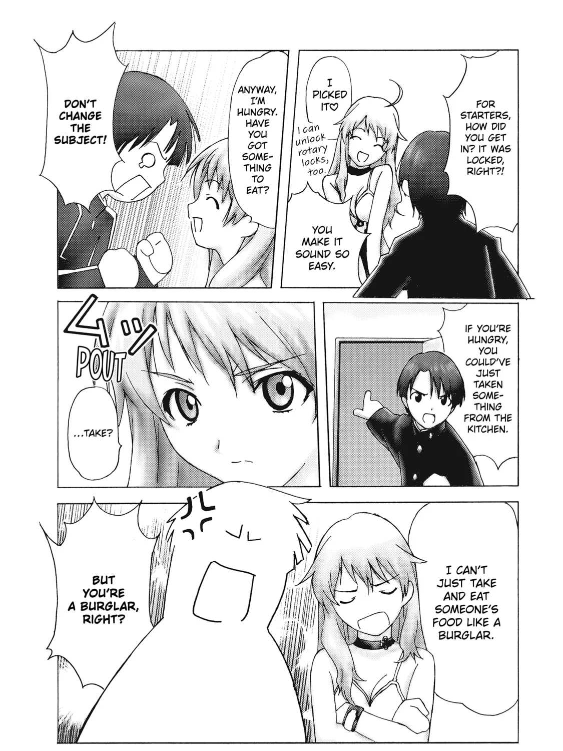 Burst Angel Chapter 1 page 21 - 