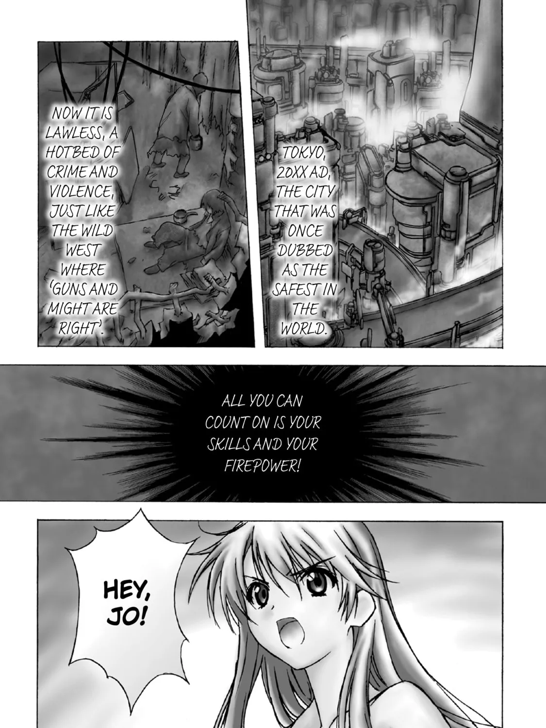 Burst Angel Chapter 2 page 3 - 