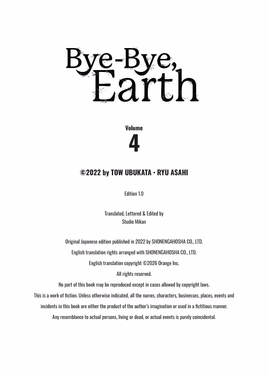 Bye-Bye, Earth Chapter 20 page 62 - 