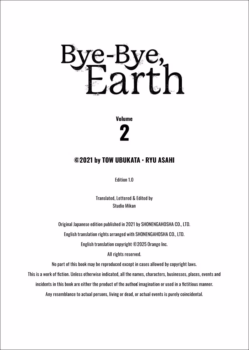 Bye-Bye, Earth Chapter 9 page 52 - 