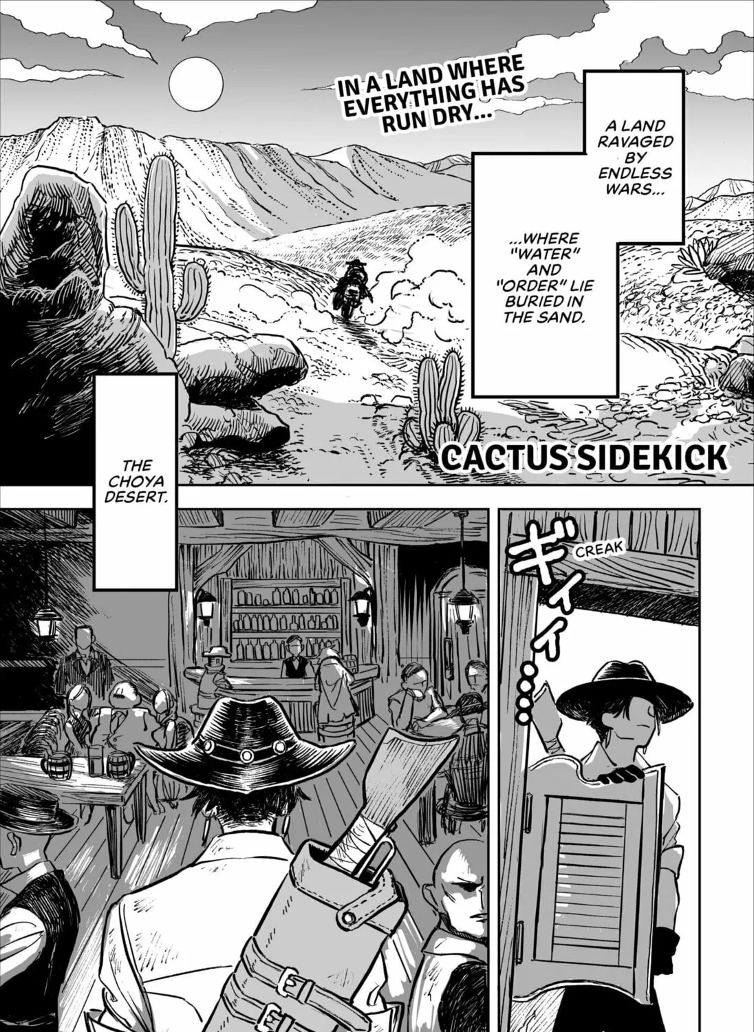 Cactus Sidekick Chapter 1 page 1 - 