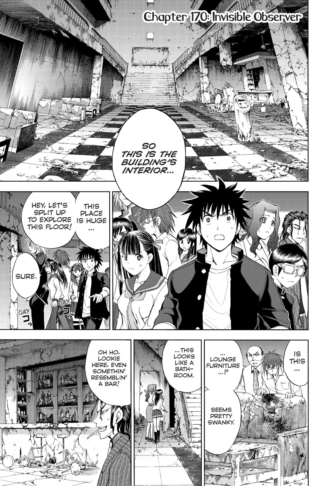 Cage of Eden Chapter 170 page 1 - 