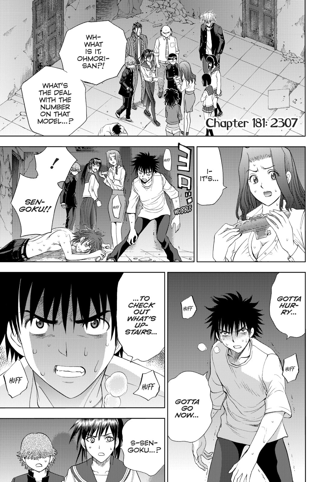 Cage of Eden Chapter 181 page 1 - 