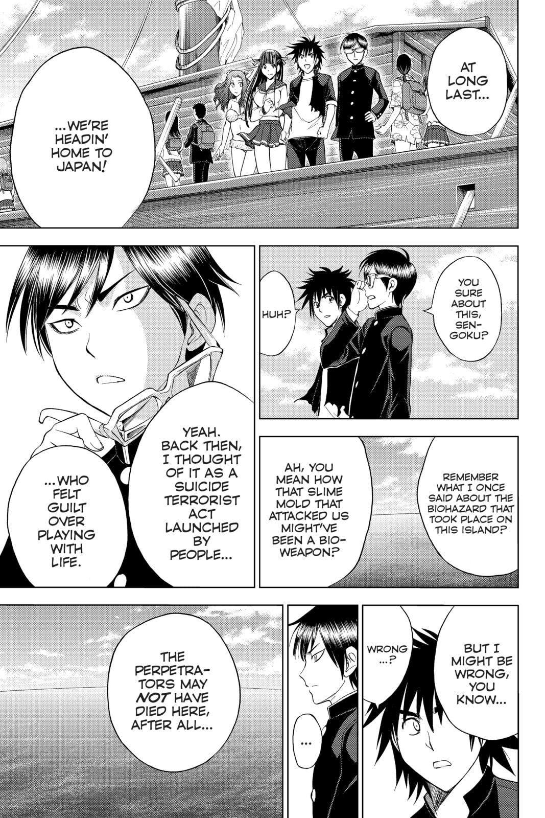 Cage of Eden Chapter 185 page 17 - 