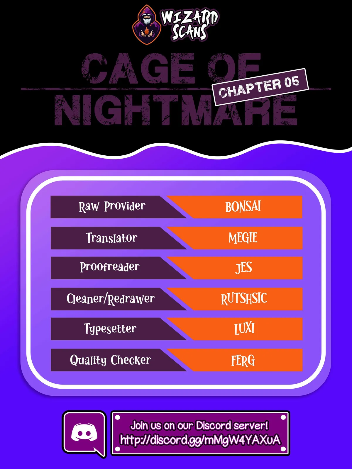 Cage of Nightmare Chapter 5 page 1 - 
