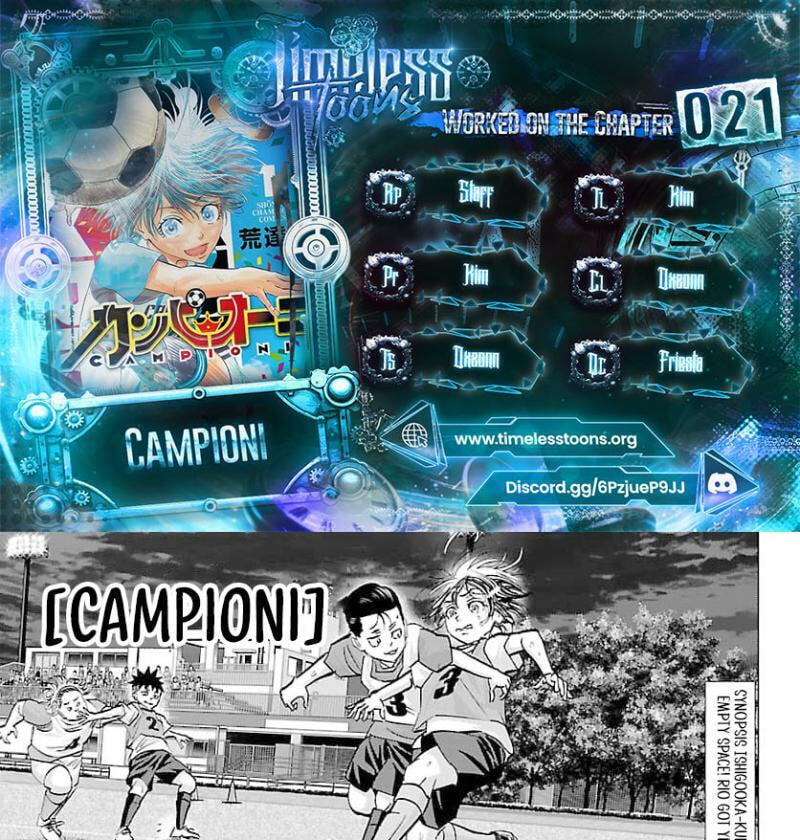 Campioni Chapter 21 page 1 - 