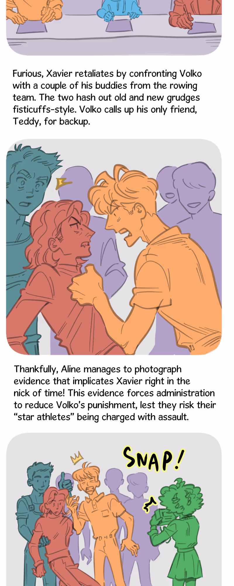 Candid Hearts Chapter 24.1 page 12 - 