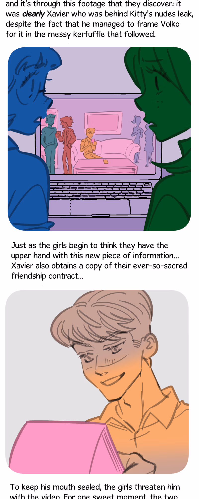 Candid Hearts Chapter 24.1 page 15 - 