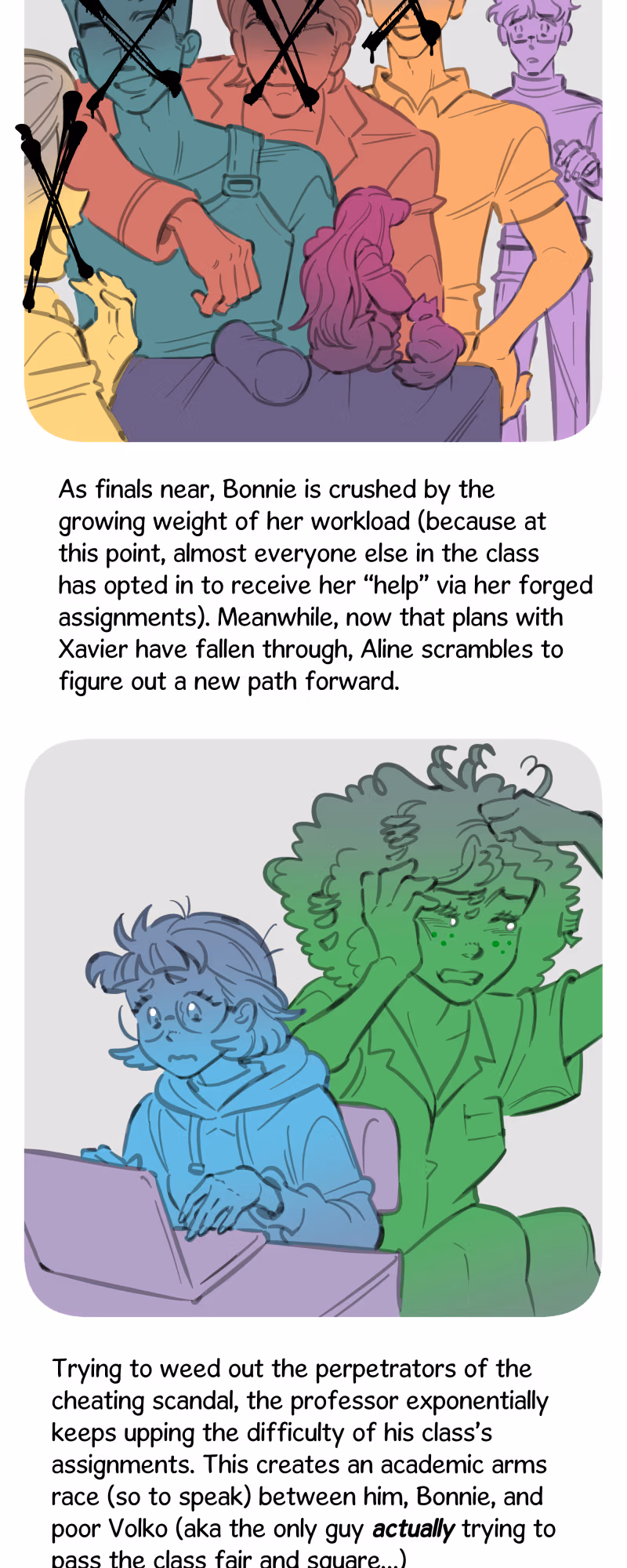 Candid Hearts Chapter 24.1 page 9 - 