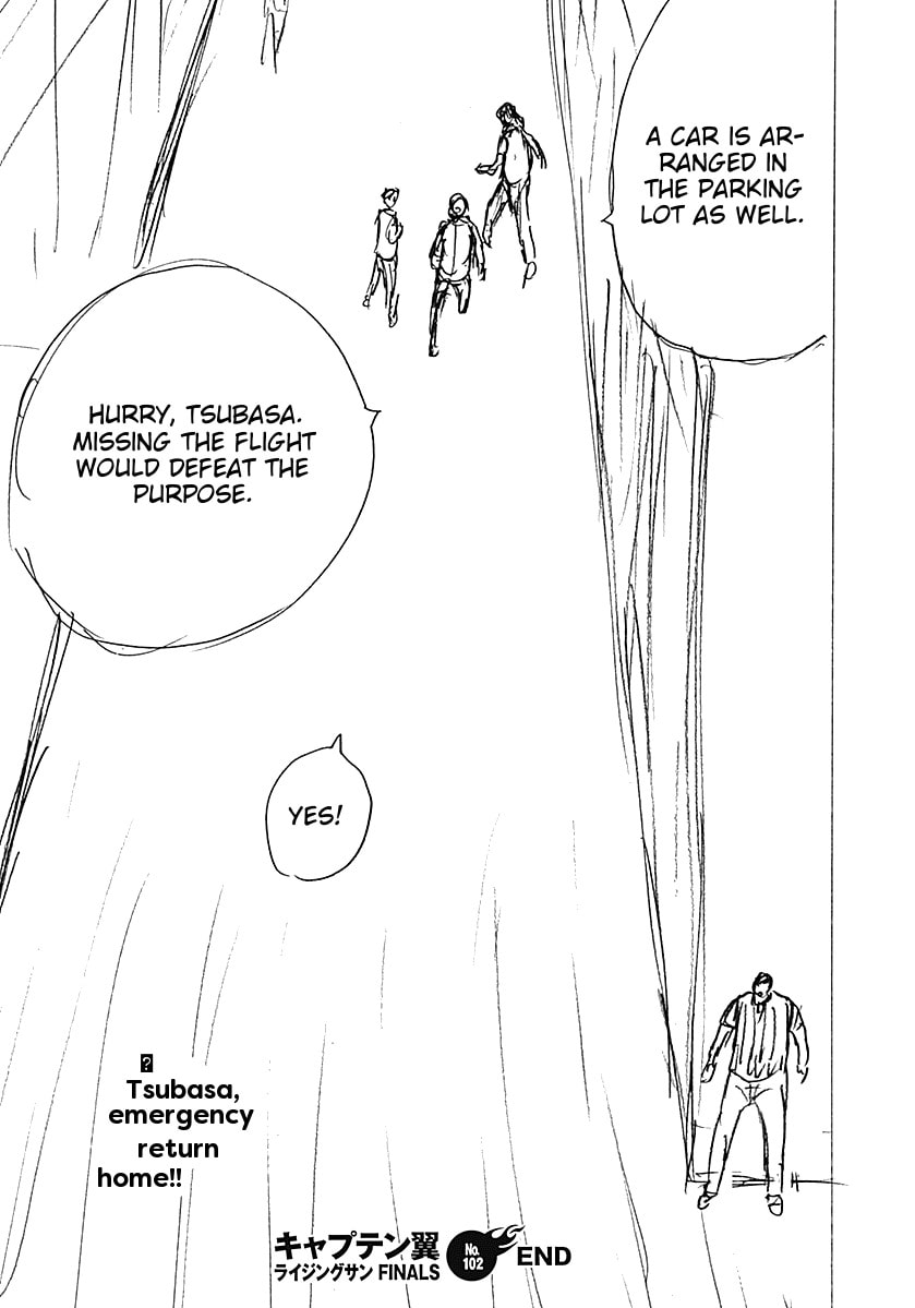 Captain Tsubasa: Rising Sun - FINALS Chapter 102 page 20 - 