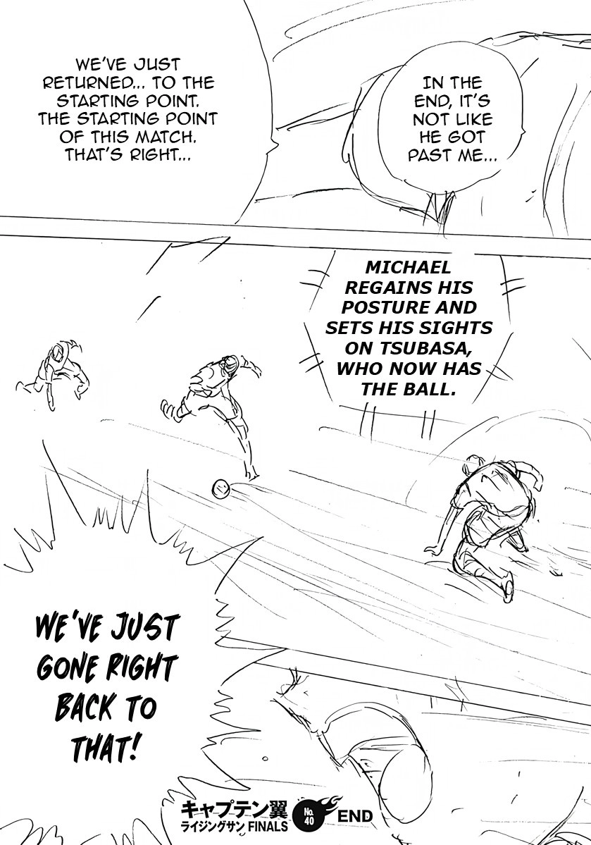 Captain Tsubasa: Rising Sun - FINALS Chapter 40 page 28 - 