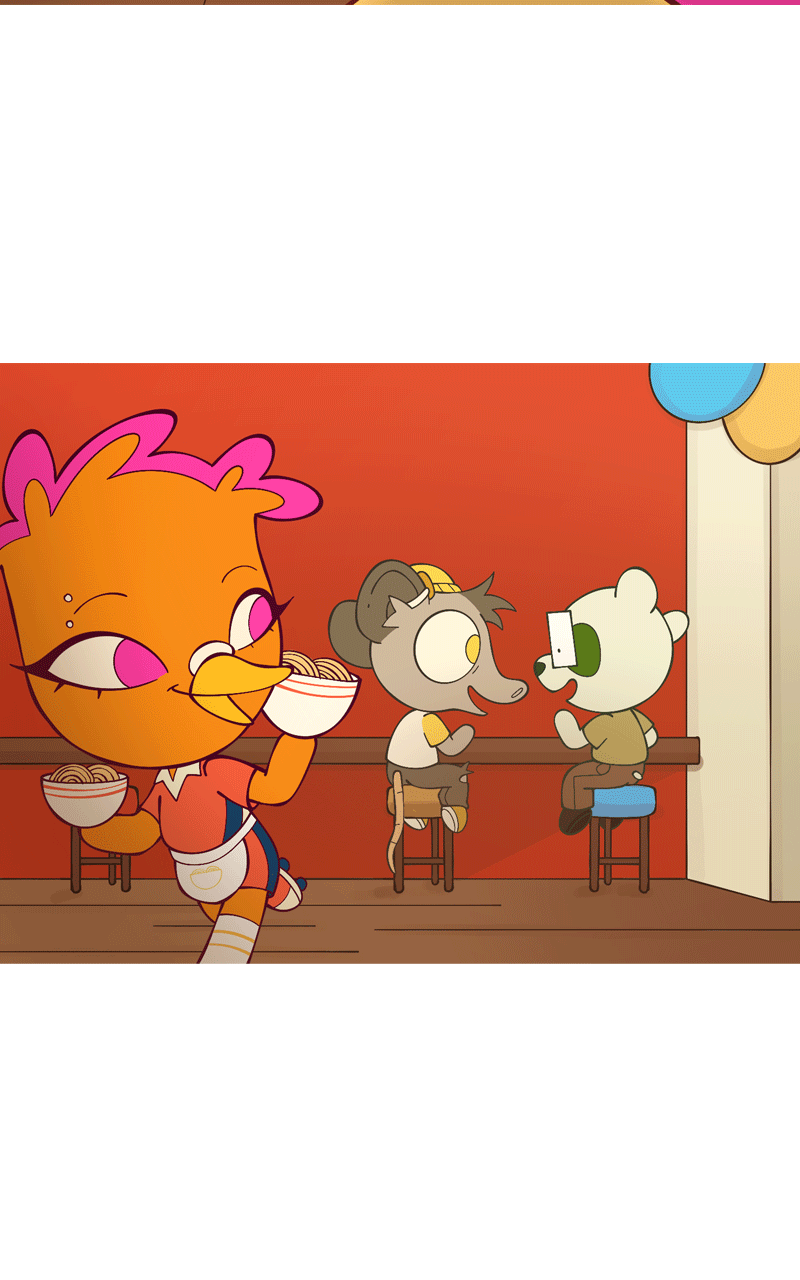 Cat Bird Dog Ep. 100 - The Big Opening! page 19 - 