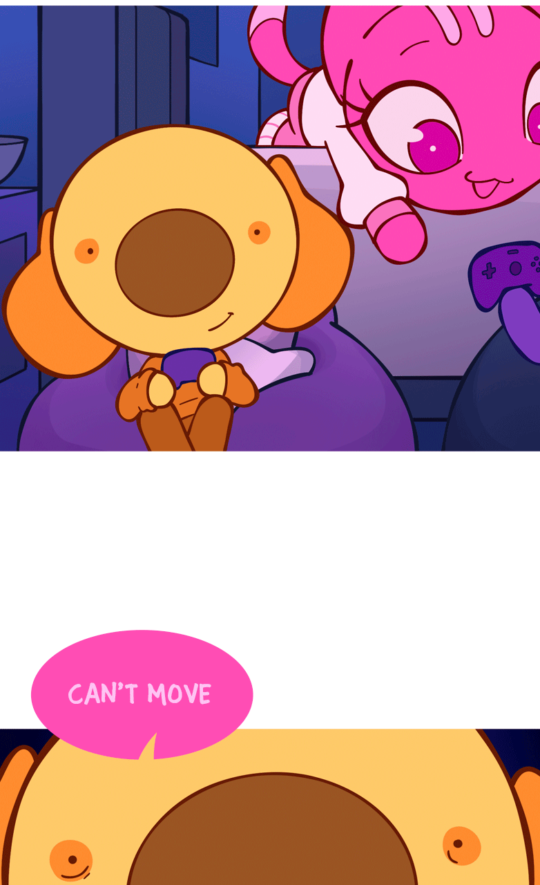 Cat Bird Dog Ep. 50 - Sleepover! page 20 - 