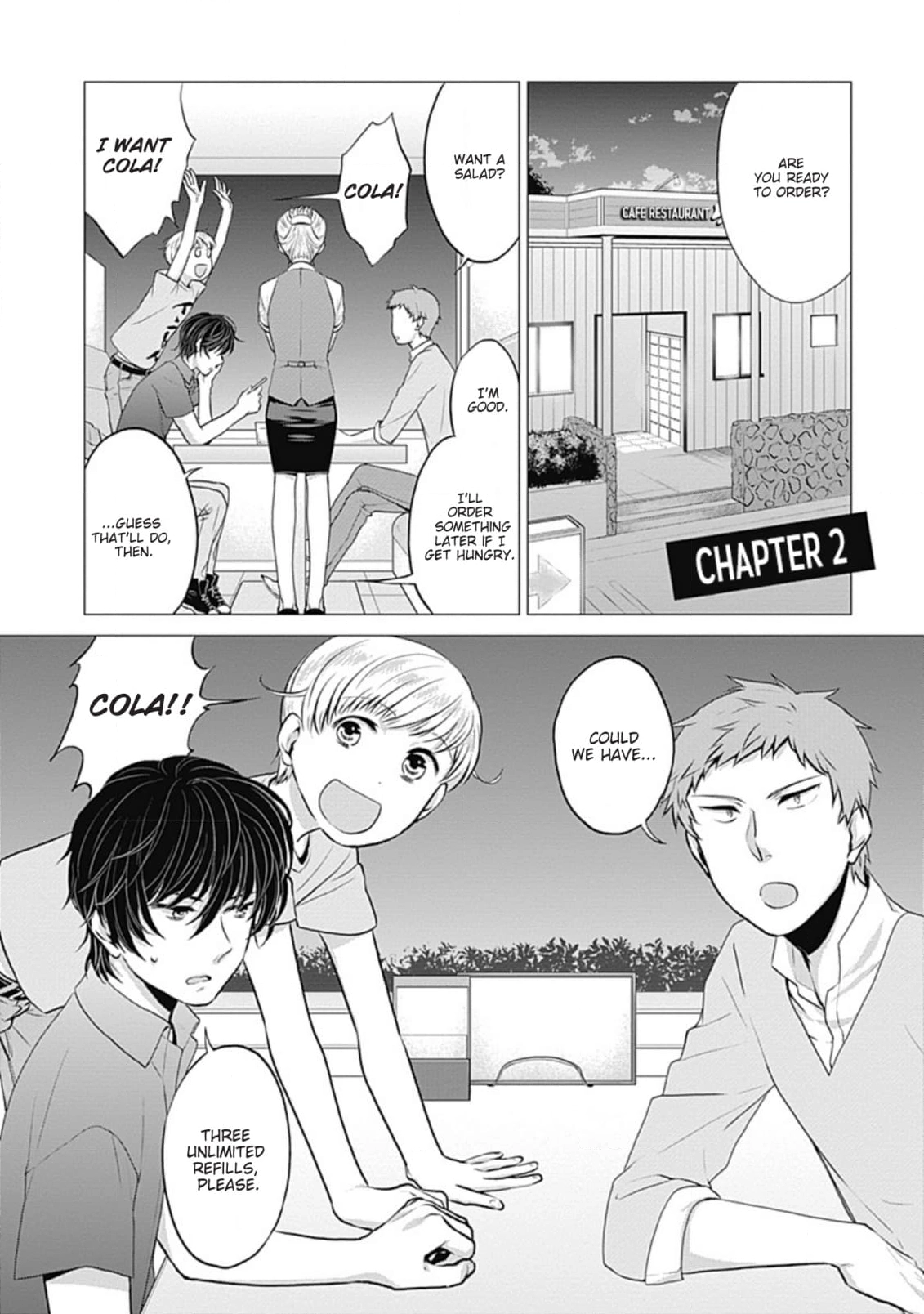 Cat Boys! Chapter 2 page 1 - 