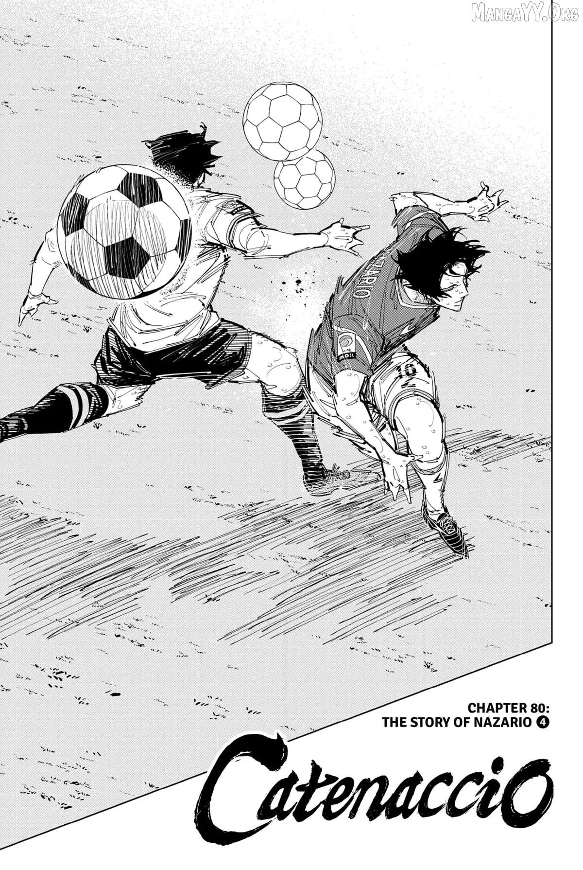 Catenaccio  Manga Chapter 80 page 1 - 