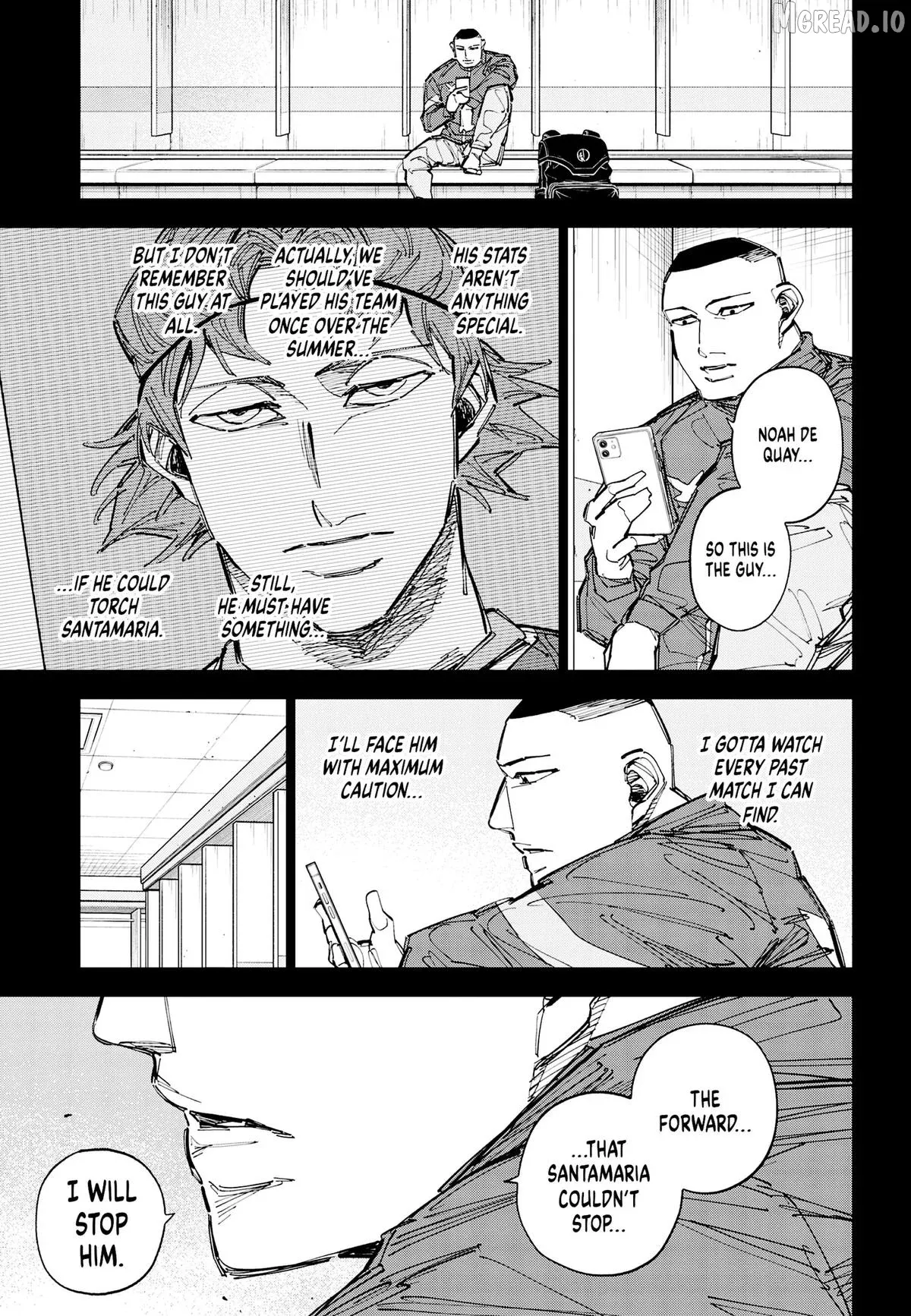 Catenaccio  Manga Chapter 87 page 17 - 