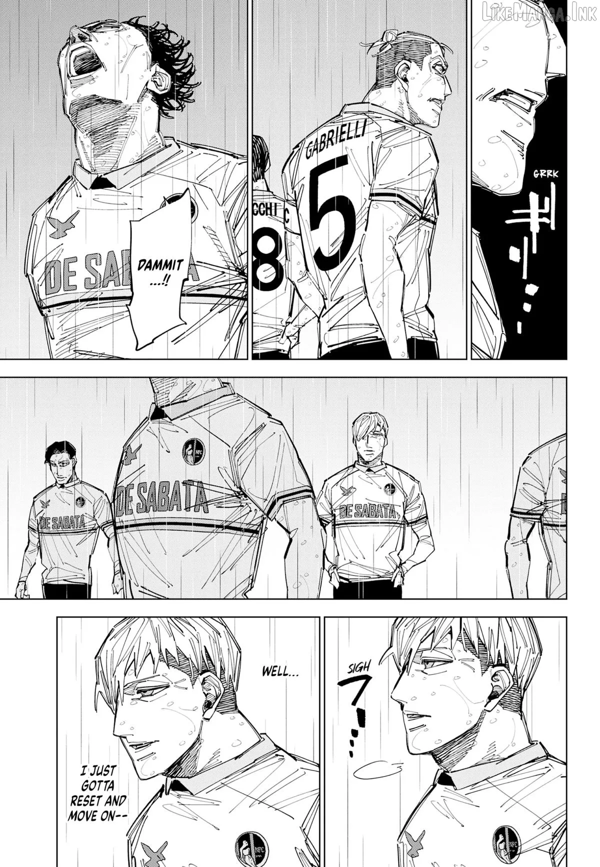 Catenaccio  Manga Chapter 89 page 5 - 