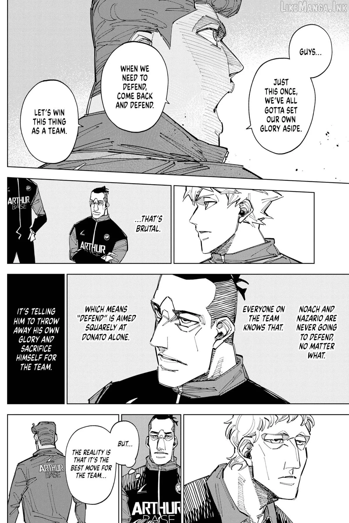 Catenaccio  Manga Chapter 90 page 4 - 