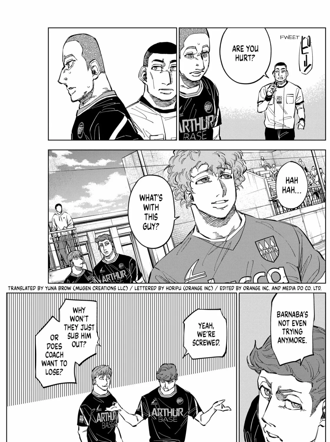 Catenaccio Chapter 46 page 13 - 