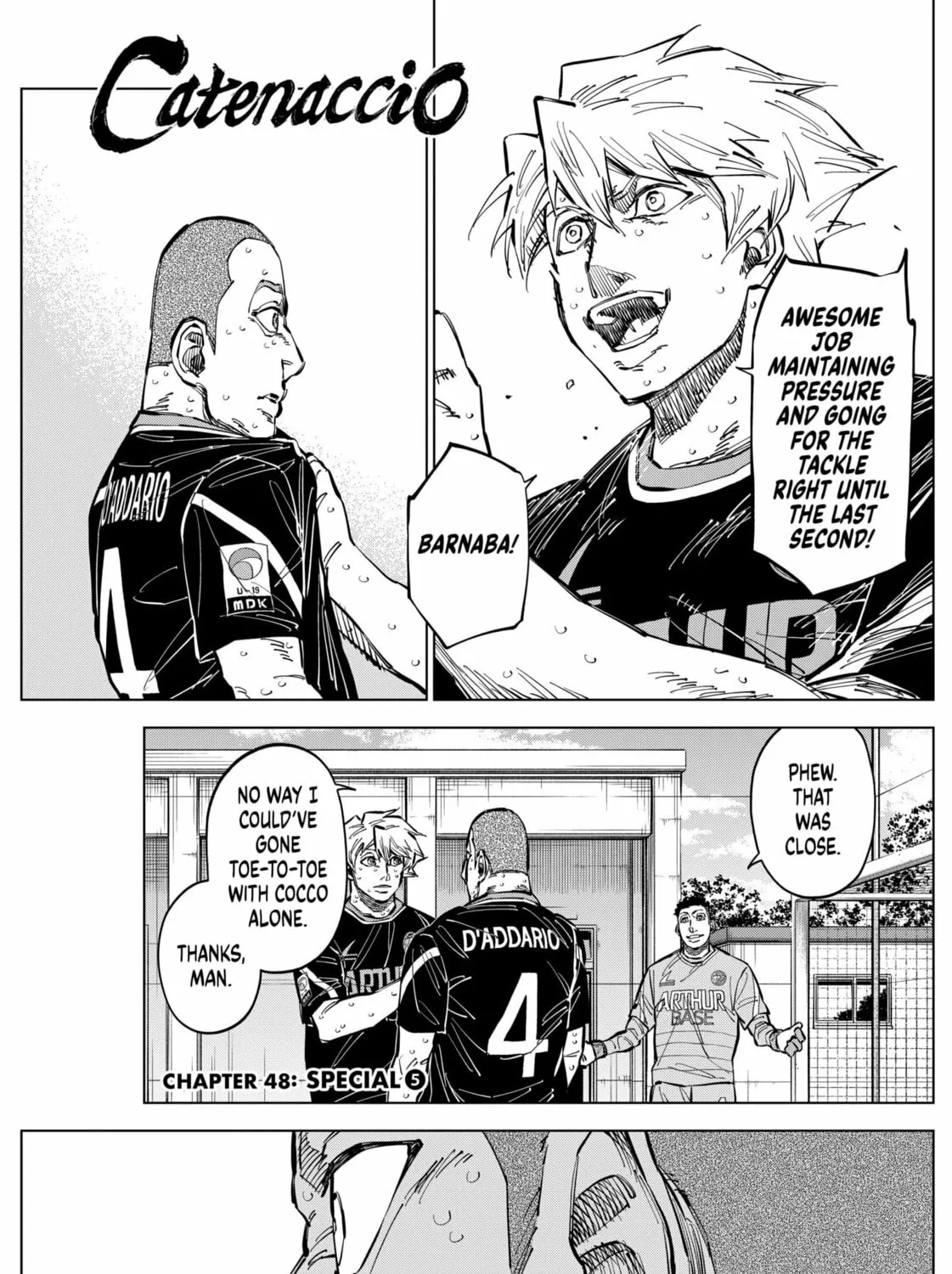 Catenaccio Chapter 48 page 1 - 