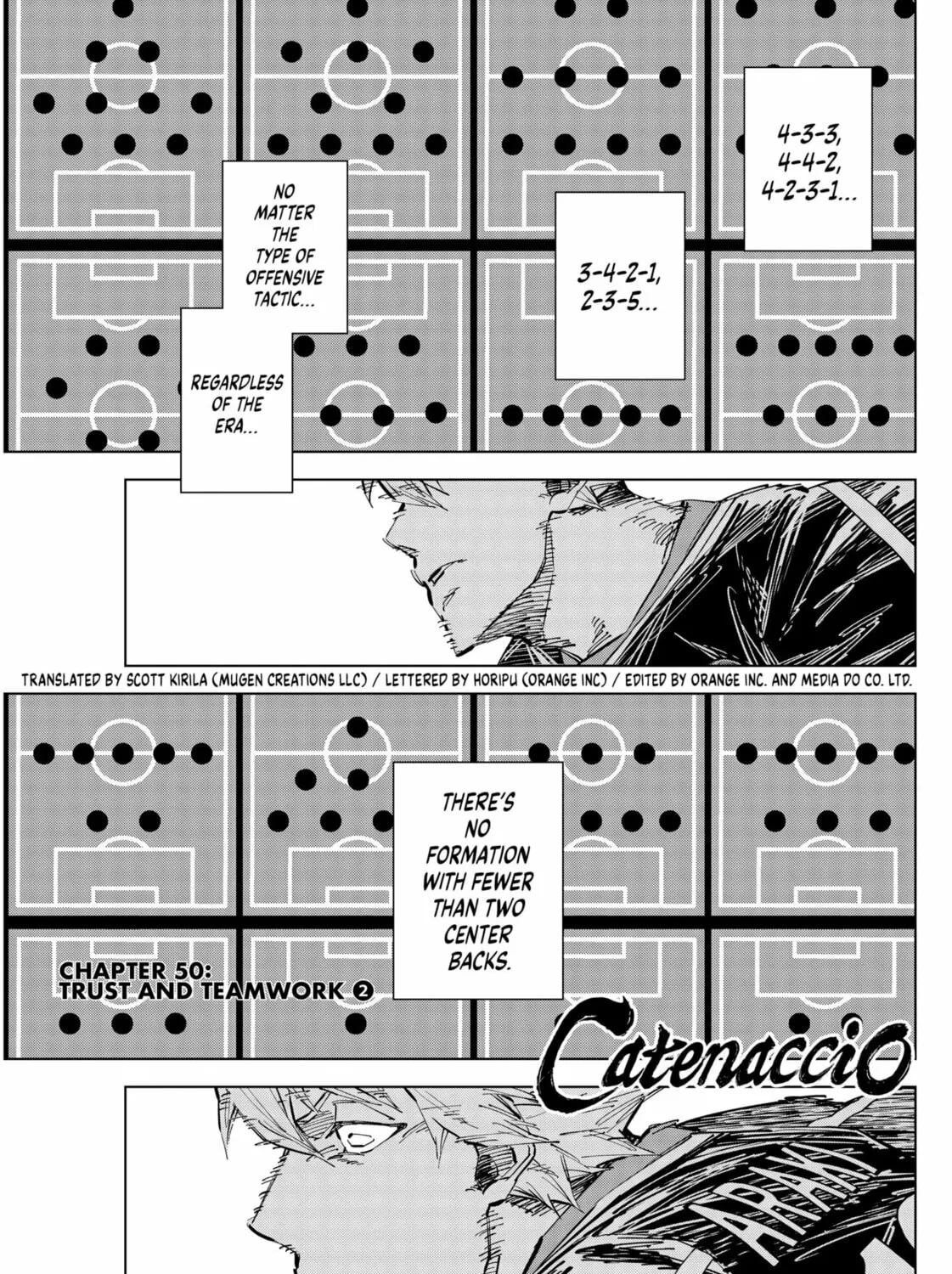 Catenaccio Chapter 50 page 1 - 