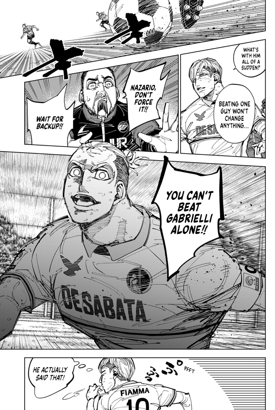 Catenaccio Chapter 80 page 3 - 