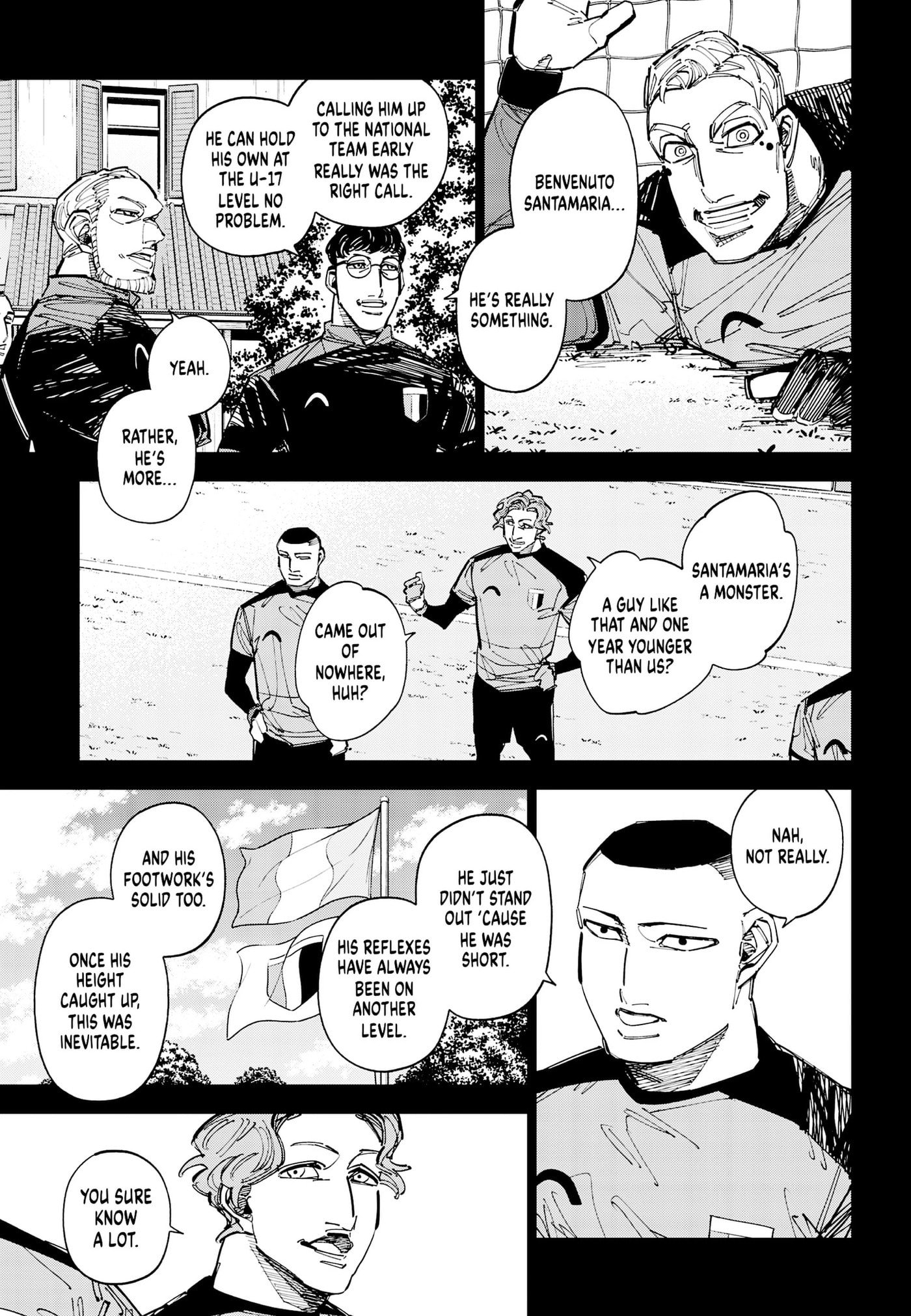 Catenaccio Chapter 87 page 13 - 