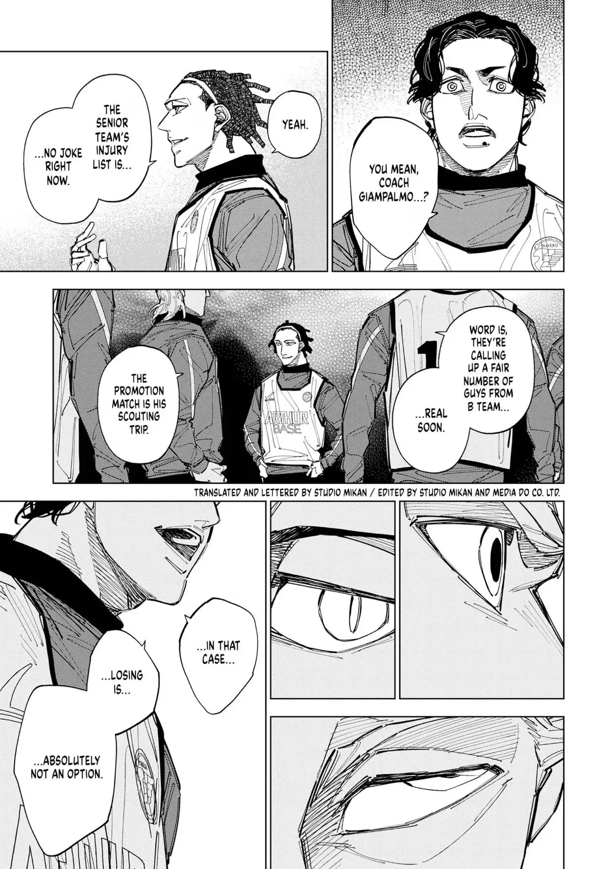 Catenaccio Chapter 91 page 17 - 