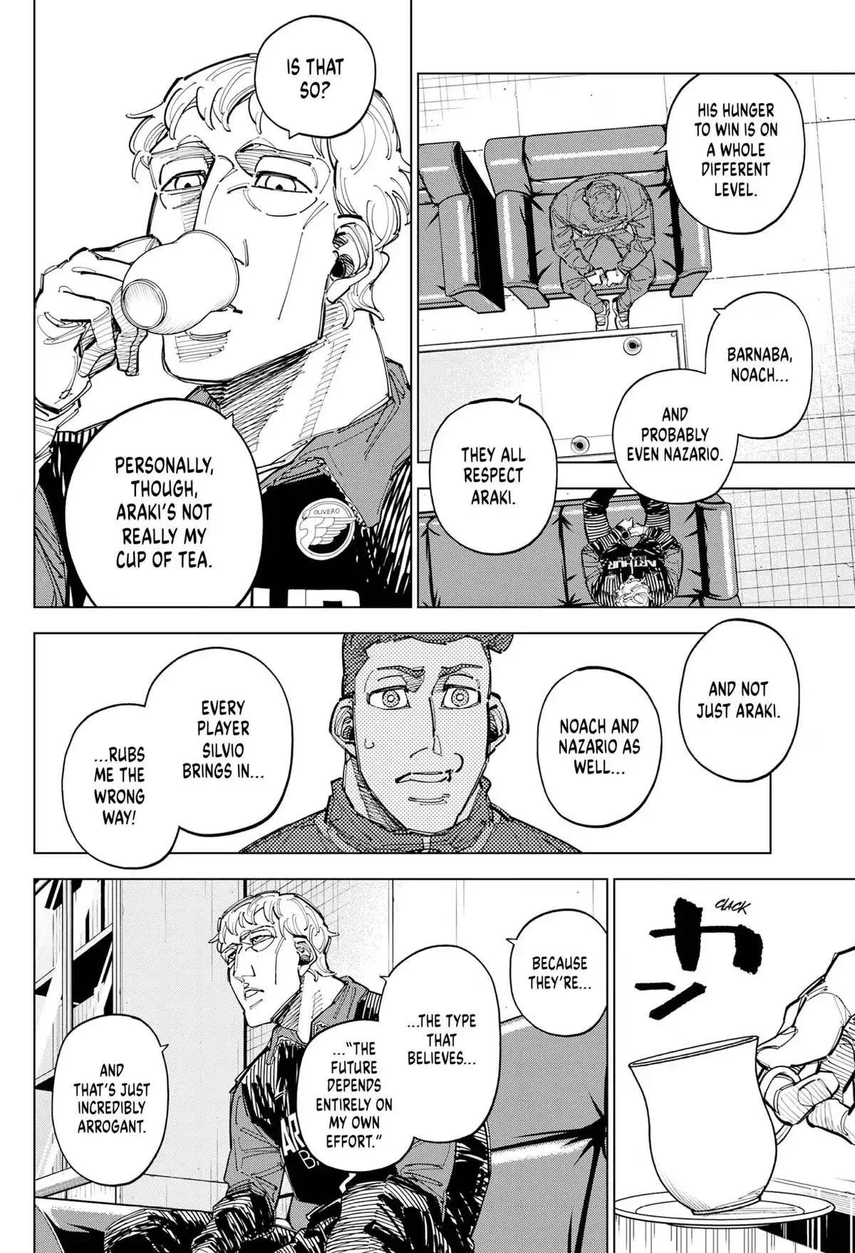 Catenaccio Chapter 91 page 6 - 