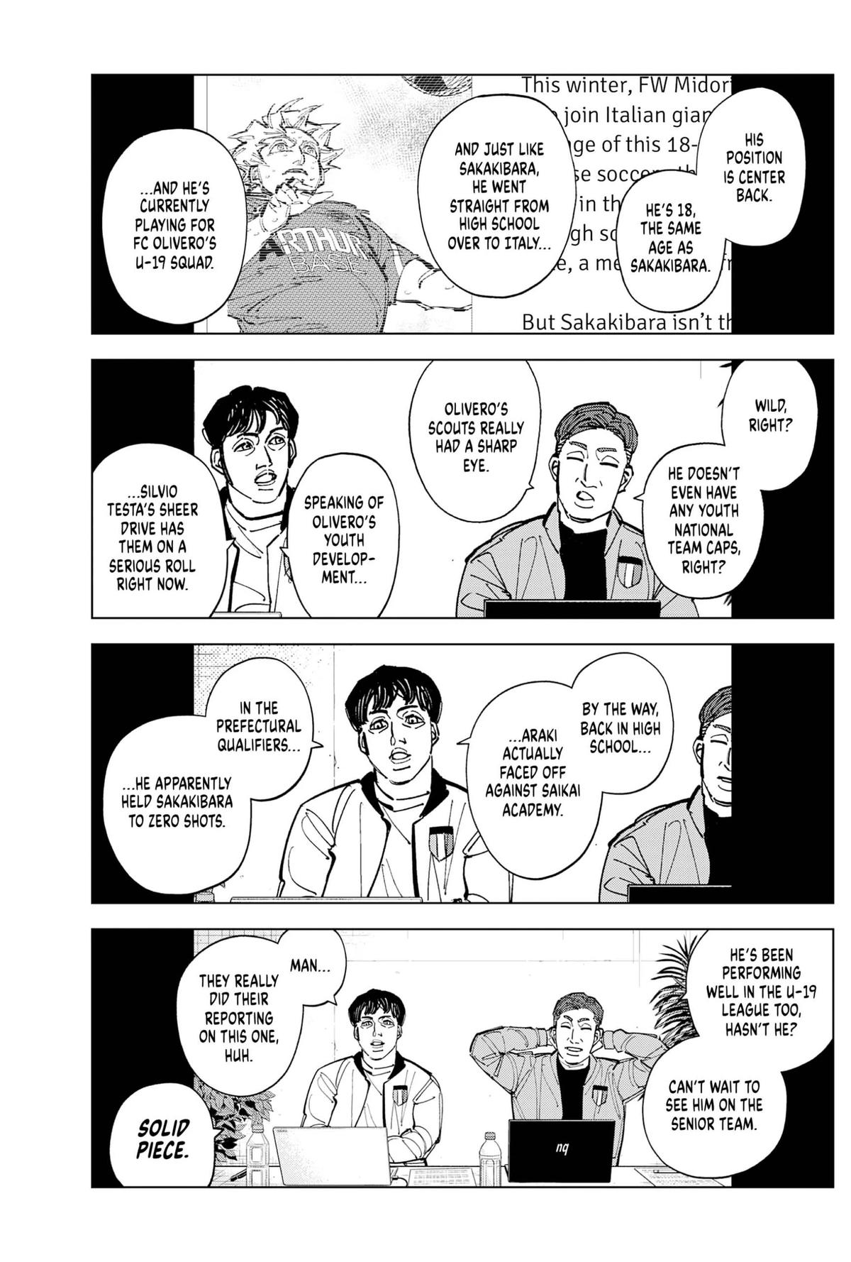 Catenaccio Chapter 92 page 3 - 
