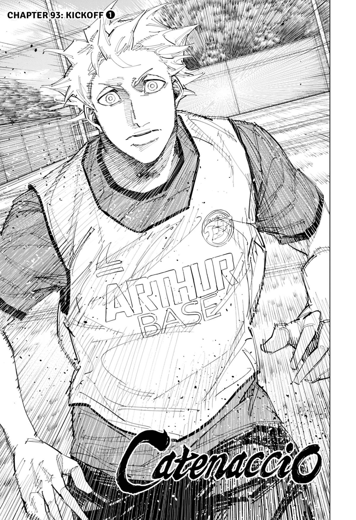 Catenaccio Chapter 93 page 1 - 