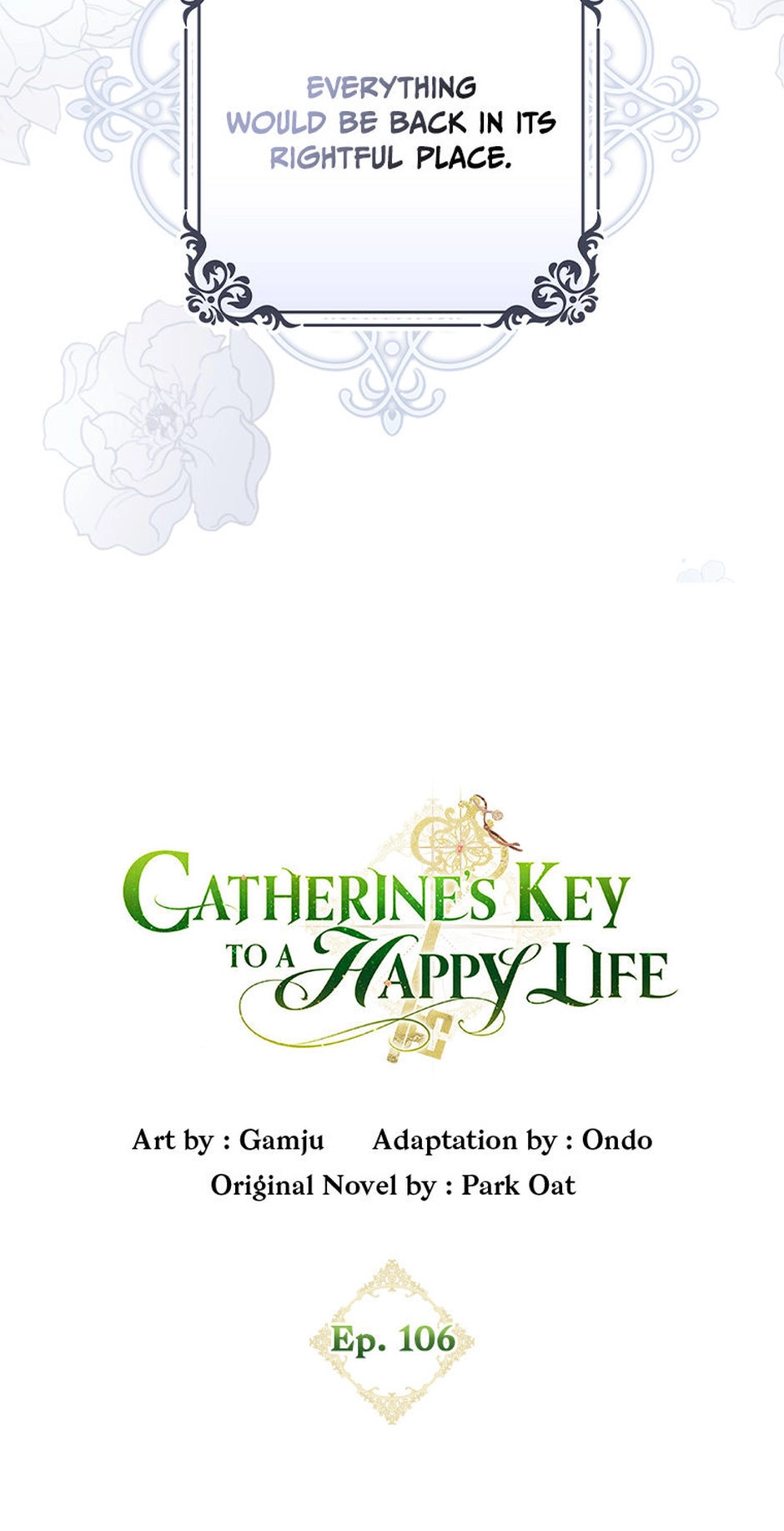 Catherine's Key to a Happy Life Chapter 106 page 25 - 