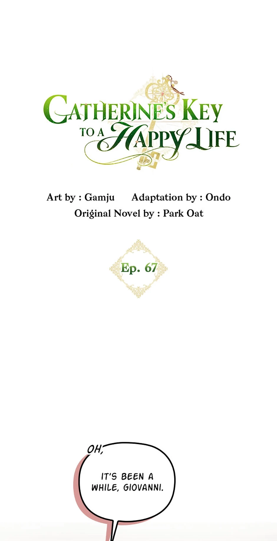 Catherine's Key to a Happy Life Chapter 67 page 2 - 