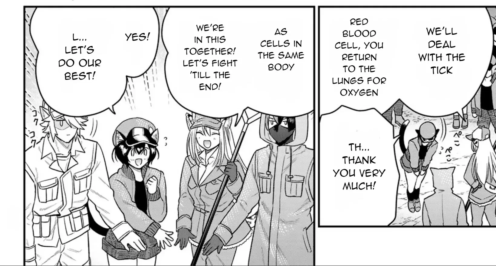 Cells at Work! Cat Chapter 1 page 64 - 